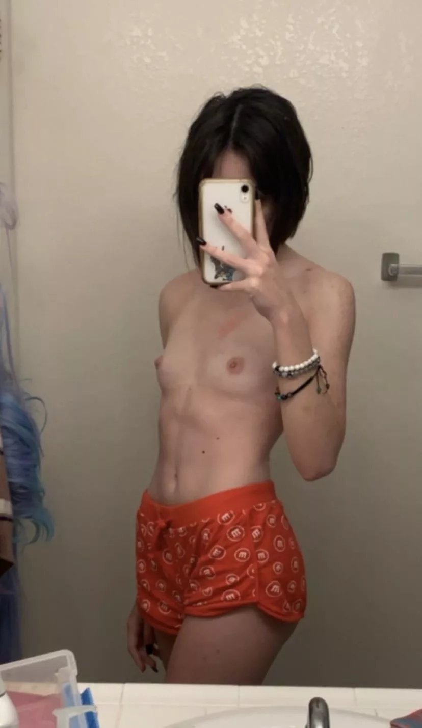 I hope my tiny boobs turn you on