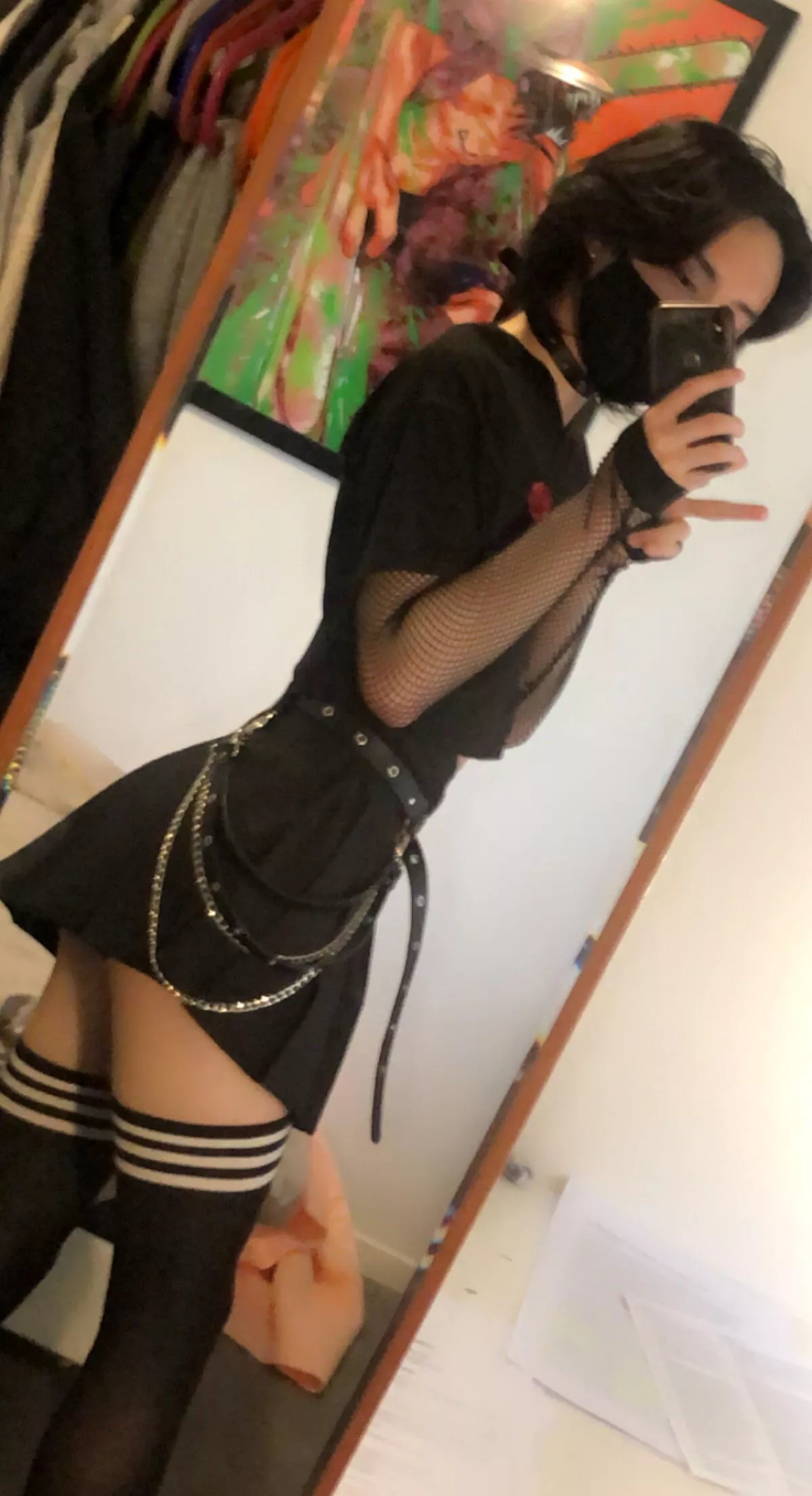 I liked goth girls so much I became one…