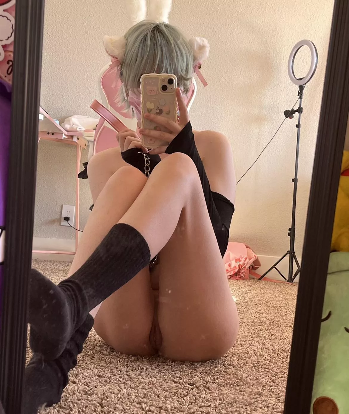 i love when i tug my own leash