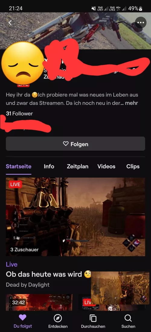 I need help!!I can't follow the person and I don't know why.do you know why the follow button is grayed out?