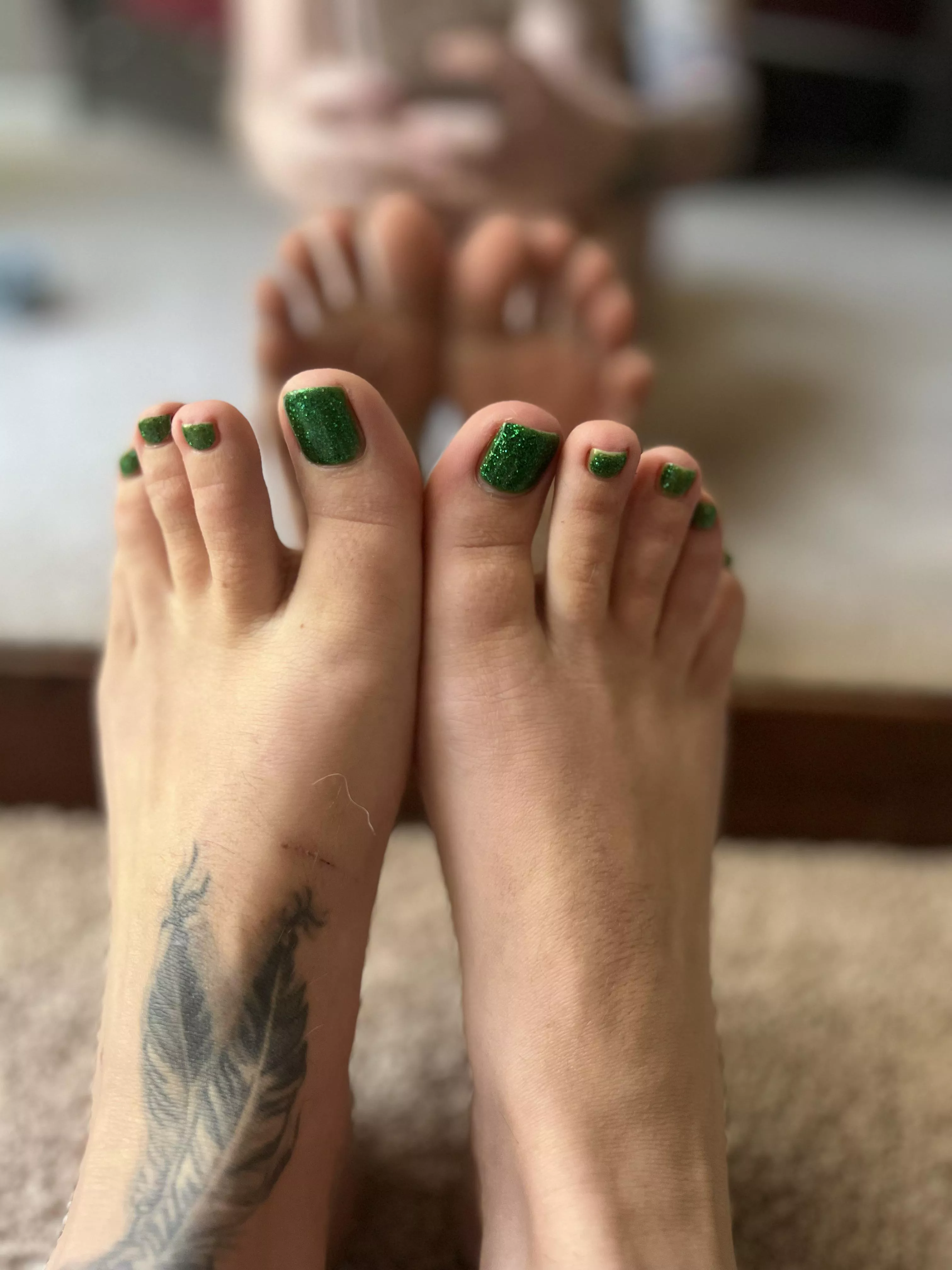 I’m a couple feet ahead of you