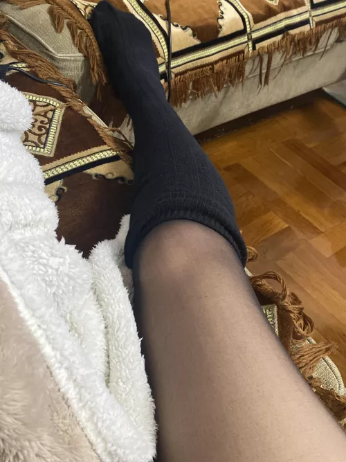 it was so cold and wet today 🥺