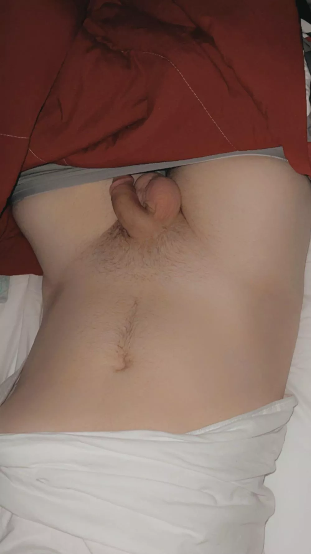 Letting it hang out any chance I get