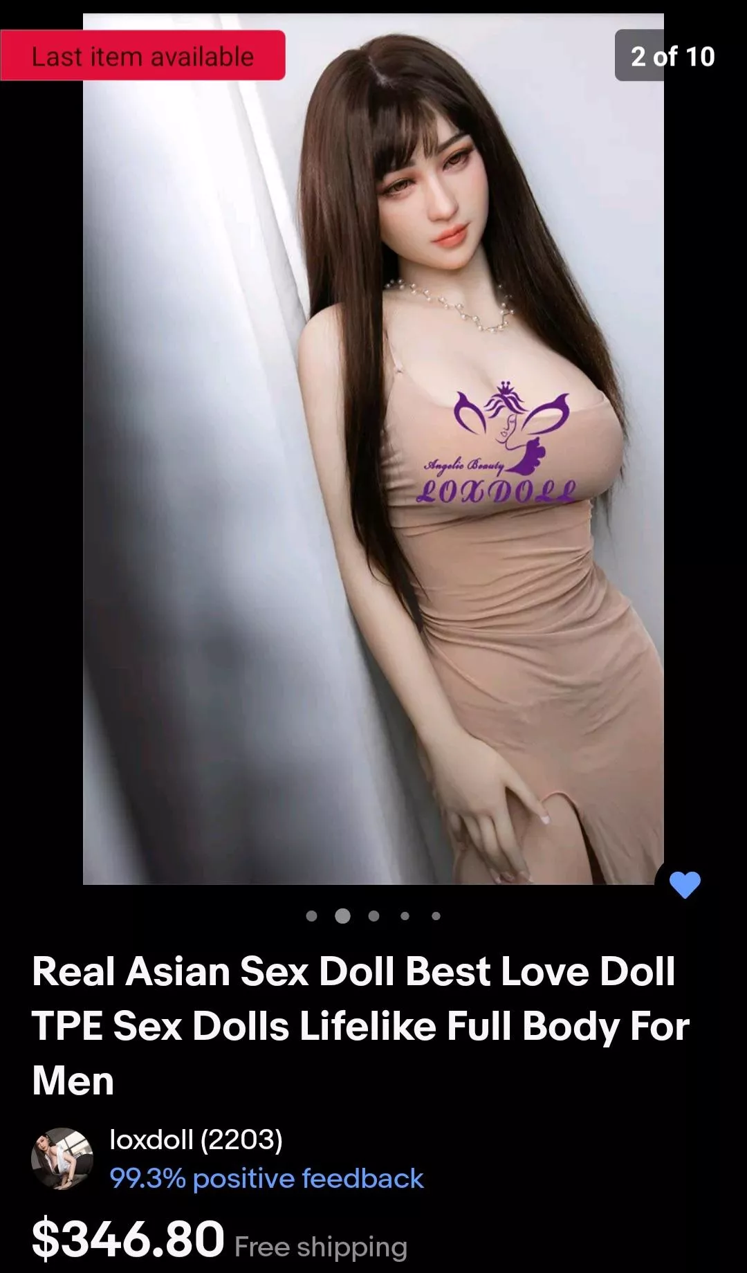 Loxdoll Sex Doll. (Anyone ever buy from them?)