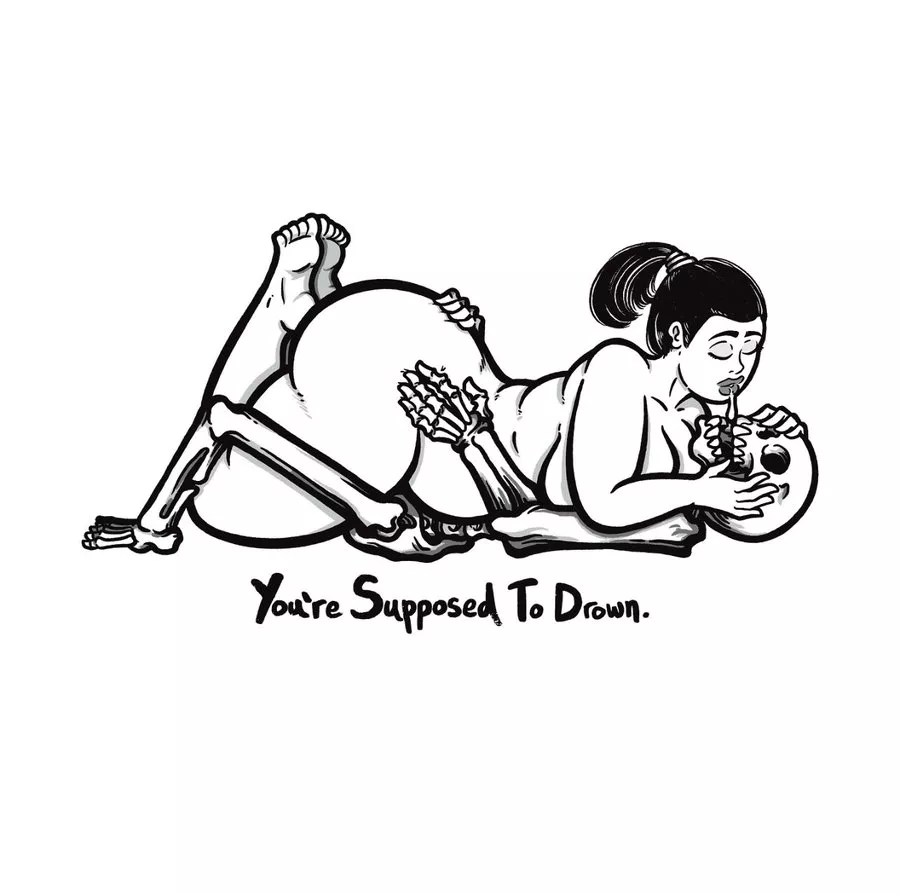 Matt Bailey is my favorite artist, skeletons and chubby girls ❤️‍🔥