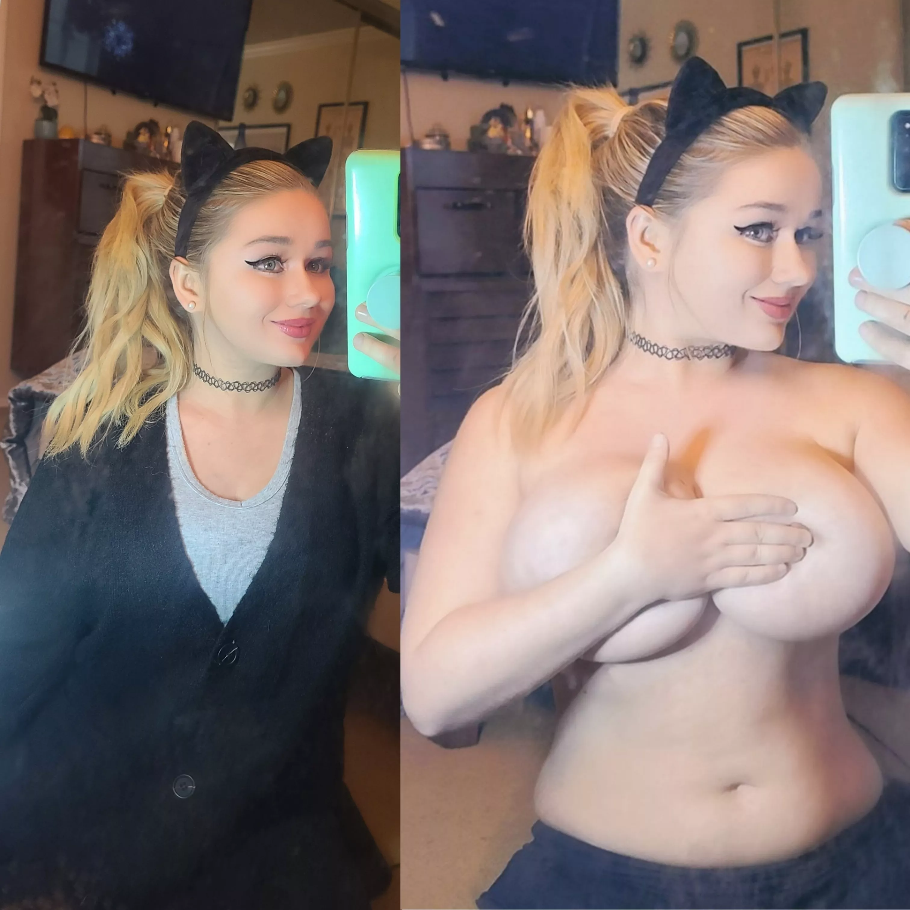 my cat outfit for dress up day at the office