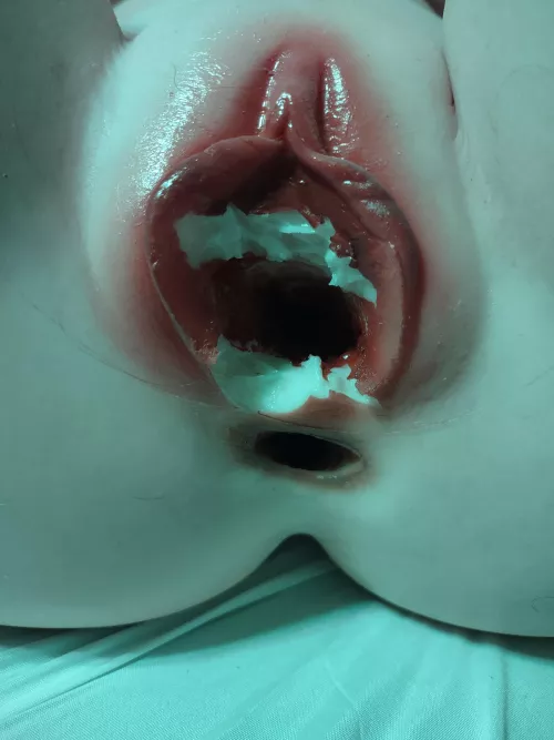 my silicone doll's pussy falls apart after sex a couple times. shes not even a month old. I'm not even rough with her. just slow and steady but she disintegrate. how do i fix this.