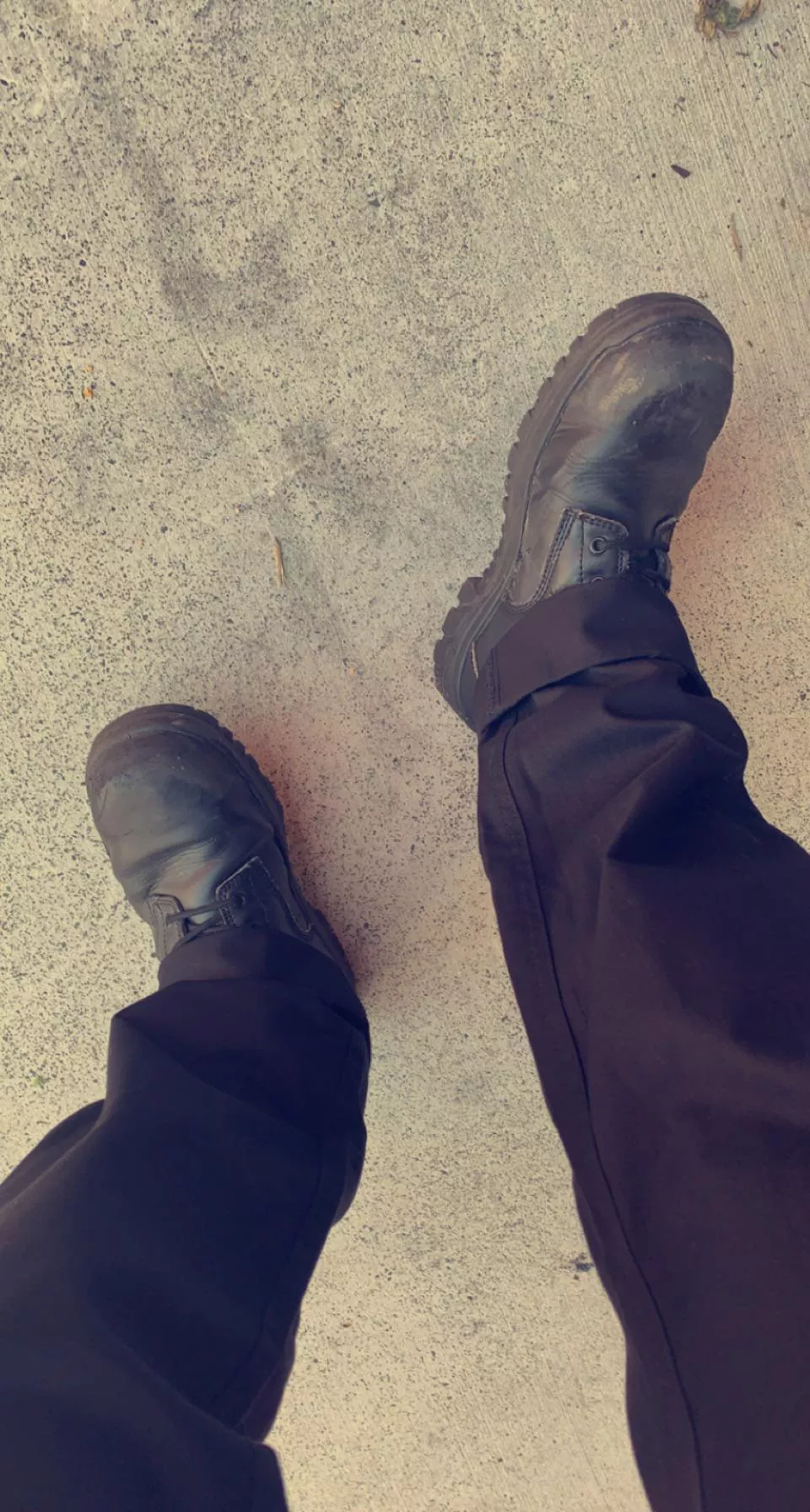 My work boots need a clean, who’s the lucky sub gonna be?