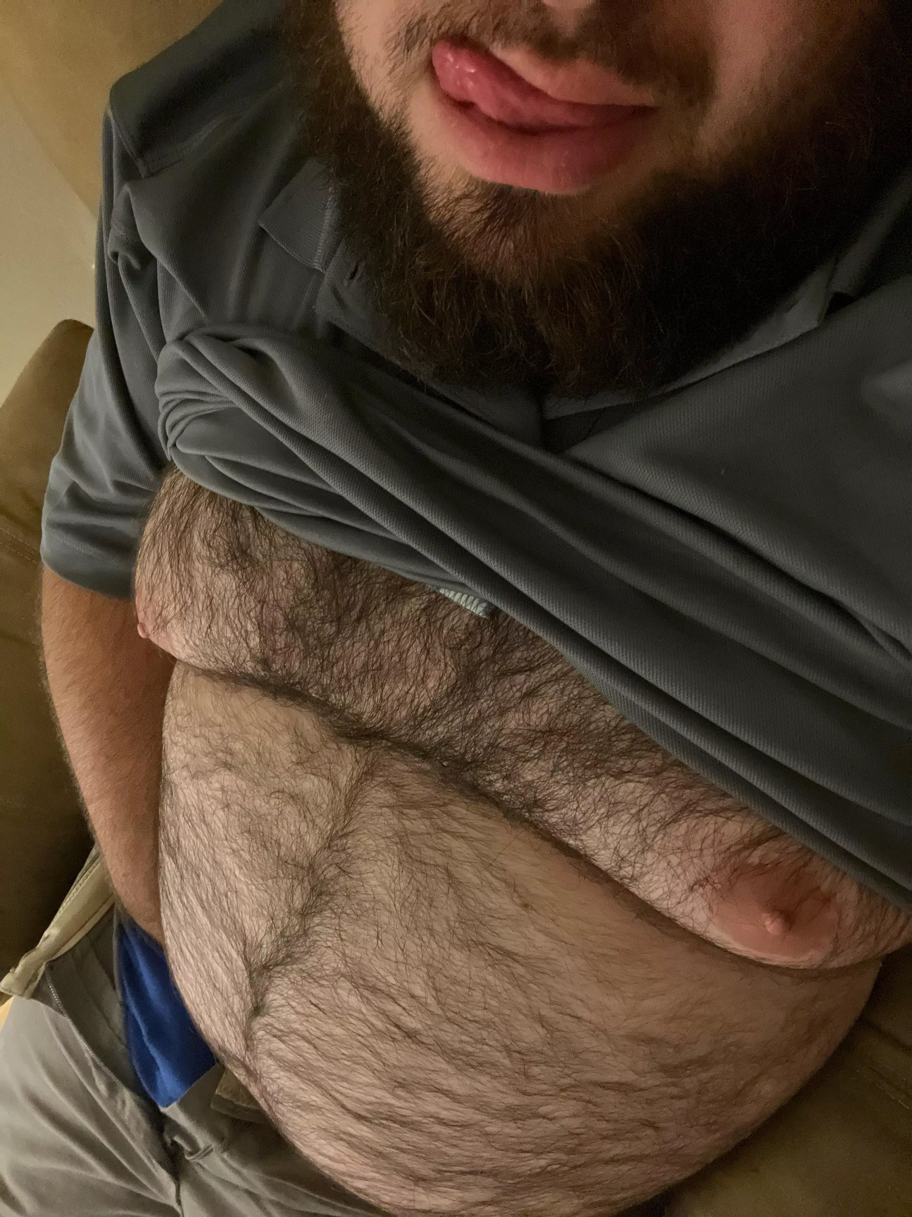 One of my favorite darlings has spent the evening turning me on… who wants to be used by a big furry man?