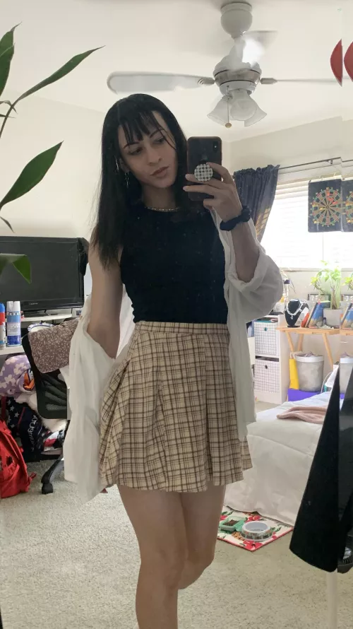 only wearing skirts from now on