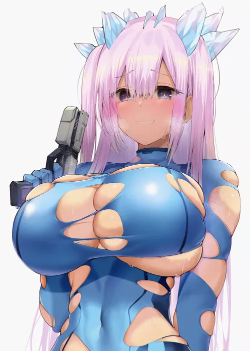 Otoha Rilly Torn Zero Suit Embarrassment (Satou Daiji ) [Metroid]