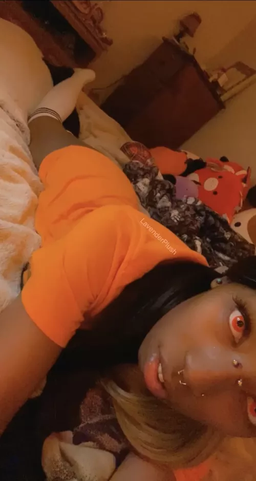 Pants are always off for daddy