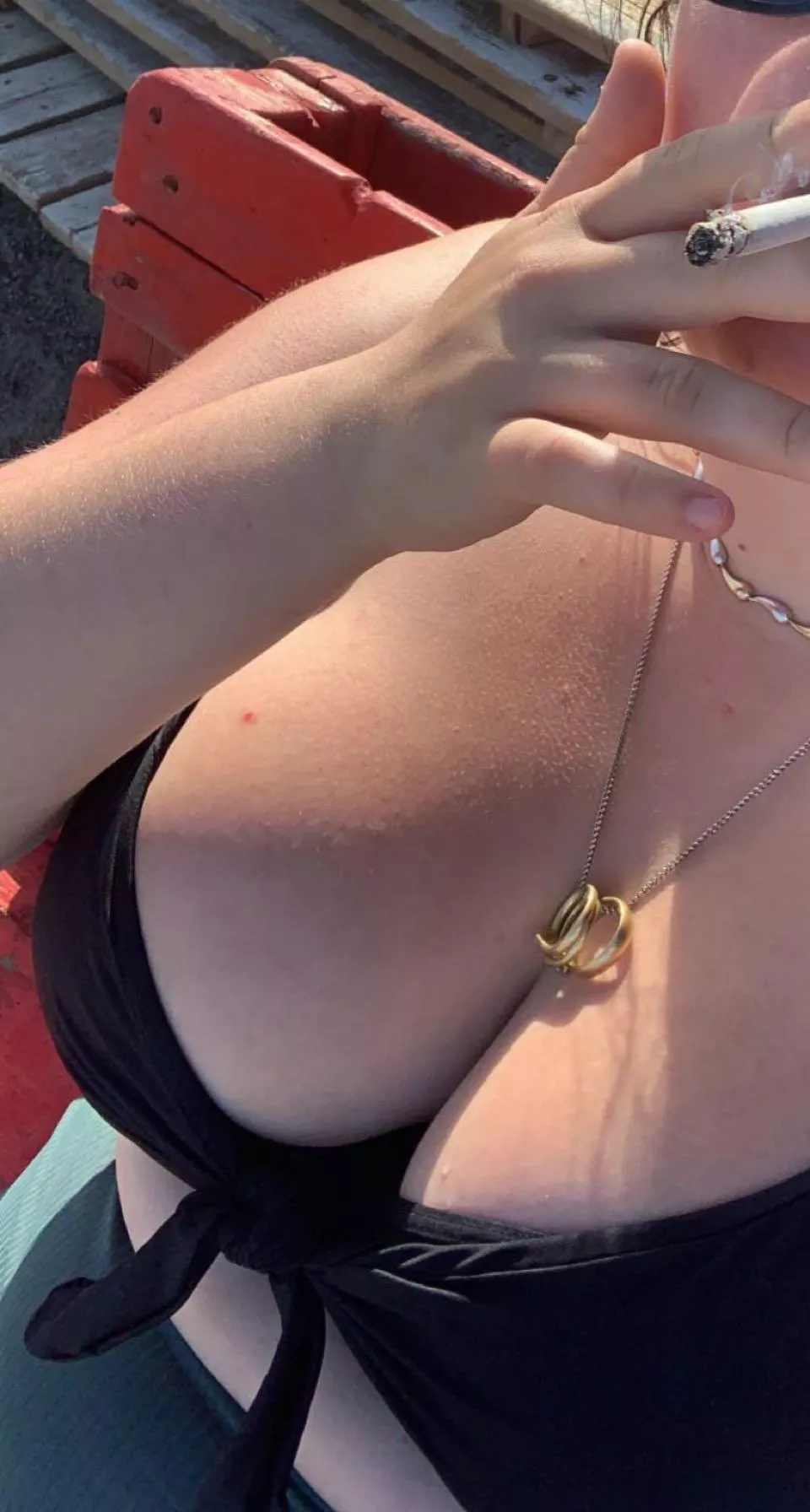 pick another hole, my mouth is busy