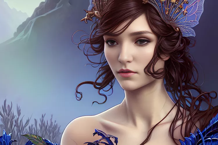 Potrait of queen Holly