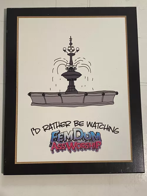 Rather Be Watching, 8X10