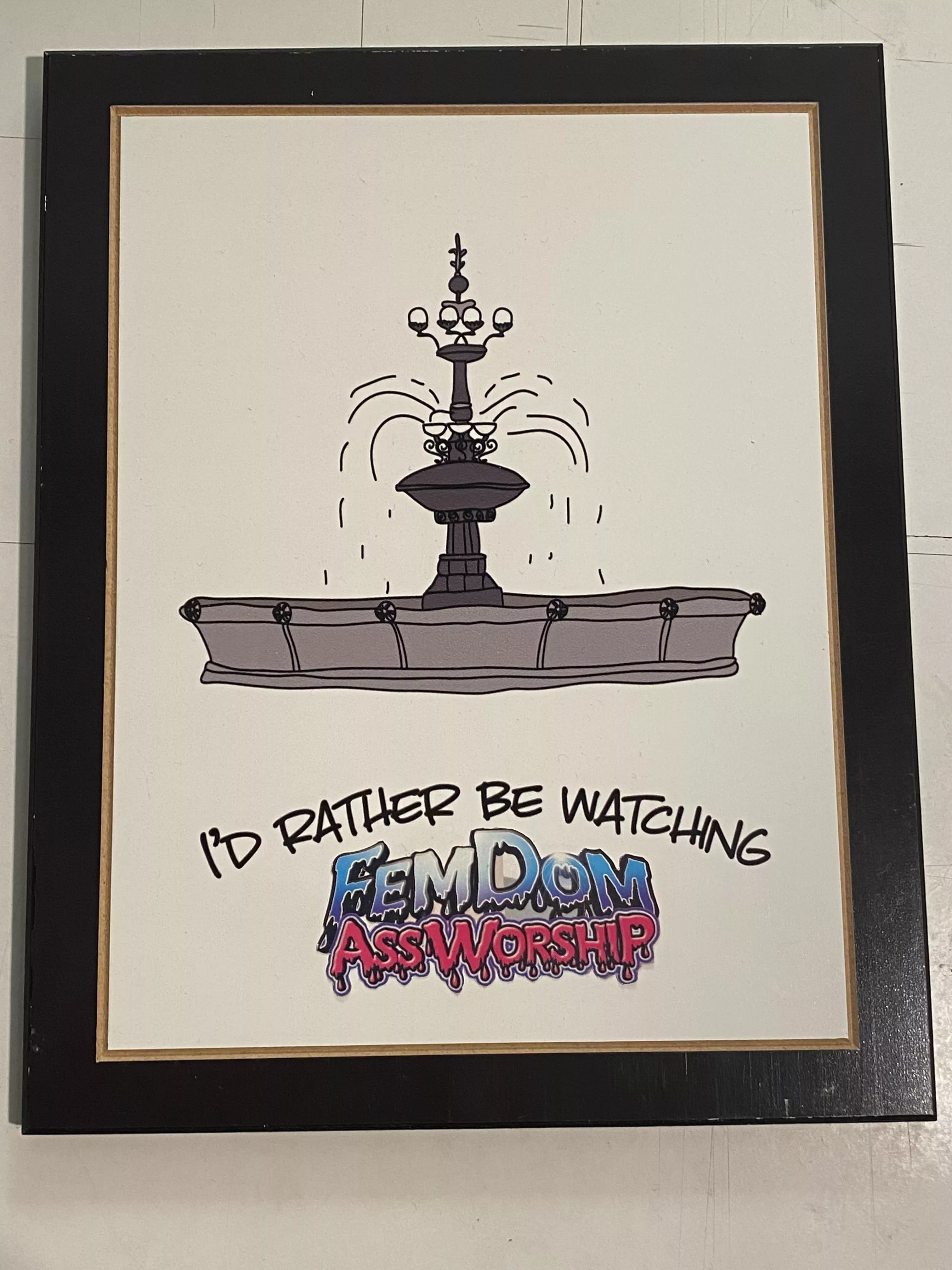 Rather Be Watching, 8X10