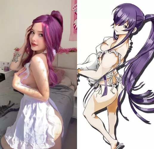 Saeko Busujima cosplay by natashaniquita