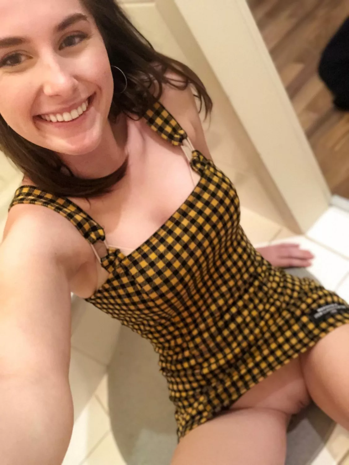 She forgot something