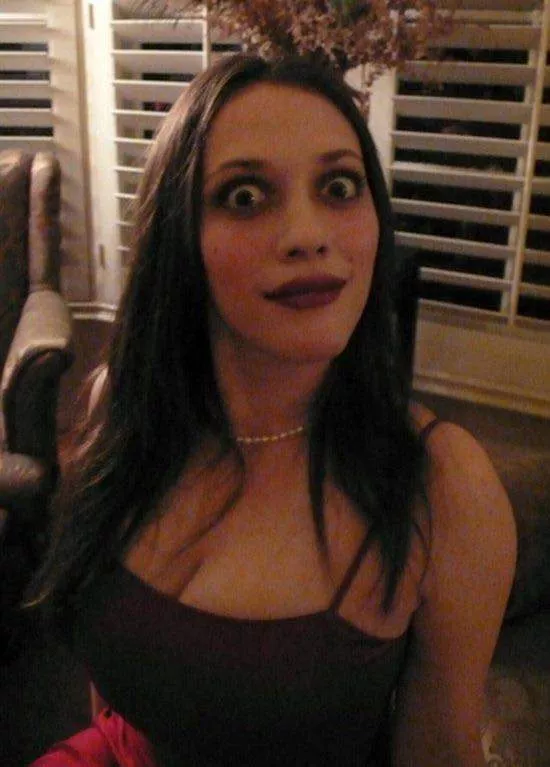 she'd be perfect for The Adam's Family