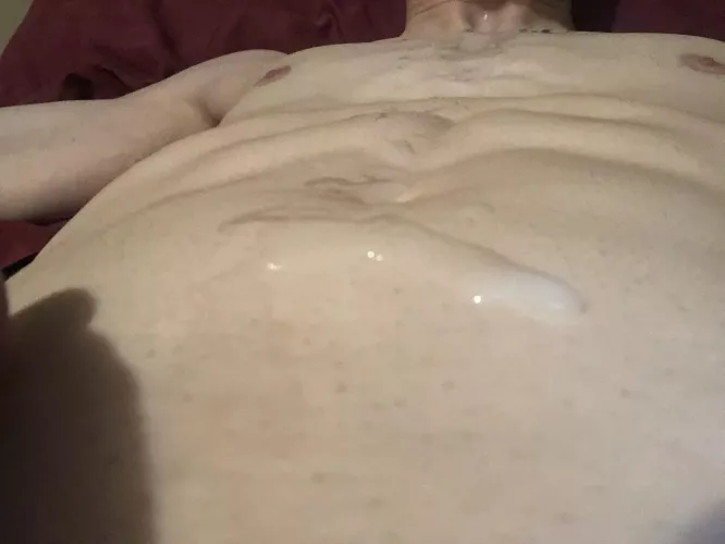 Shot all the way to my neck