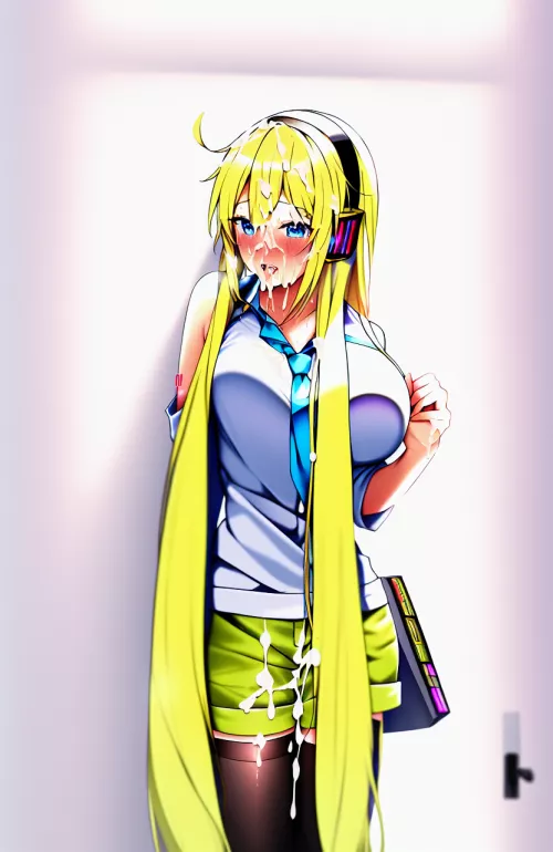 Super long haired Lily wanted to meet her fans...