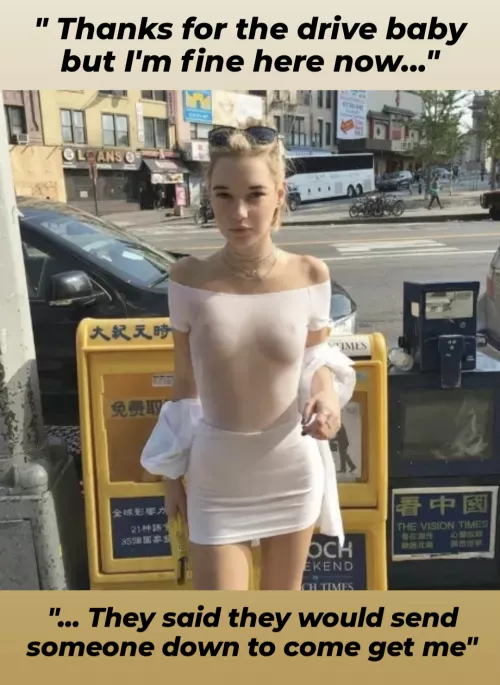 Thanks for the drive baby...