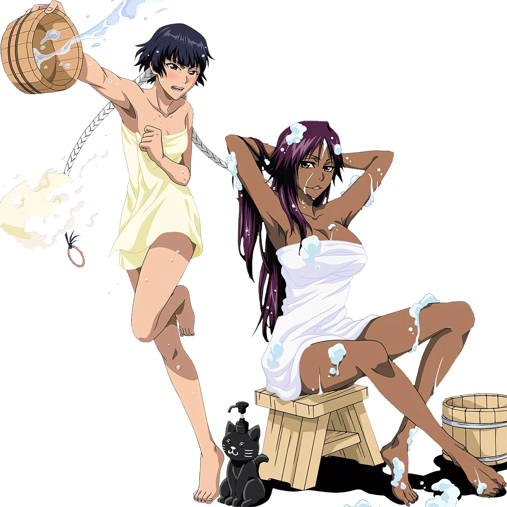 The lesbians caught you