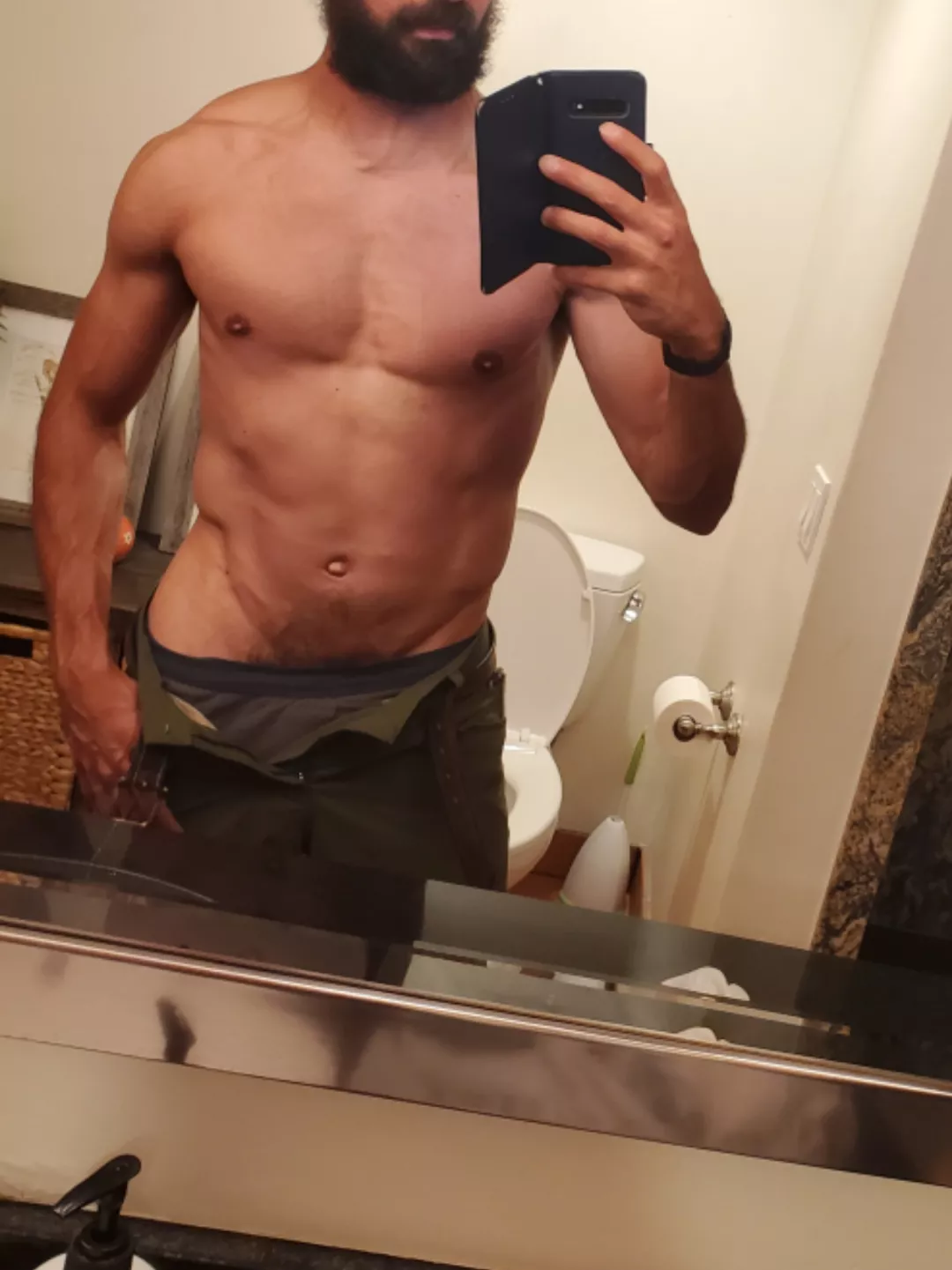 These private bathroo[m]s really doing it for me...