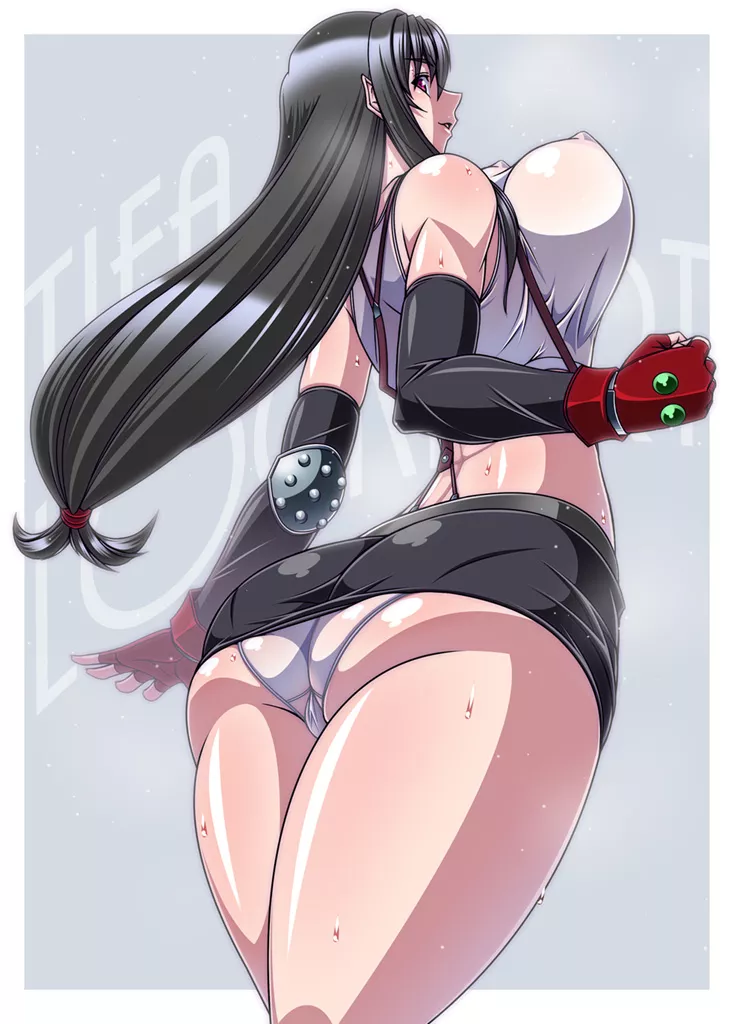 Tifa Miniskirt Upskirt (Ripple Love )