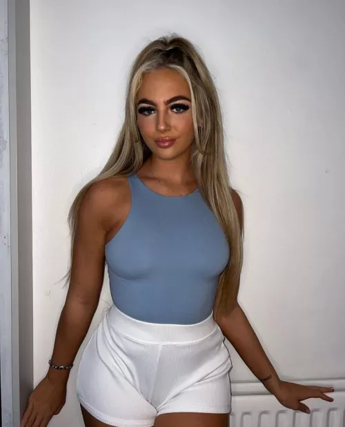 Tight top on Jess