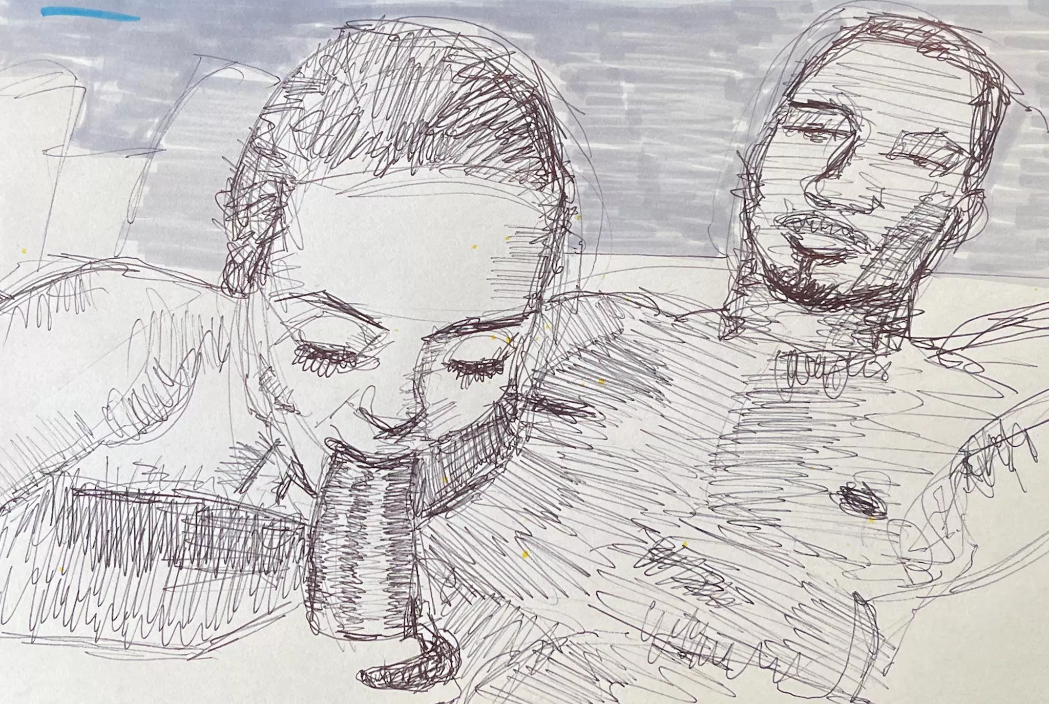 Tu es dur et ma langue est humide, ma bouche est chaude