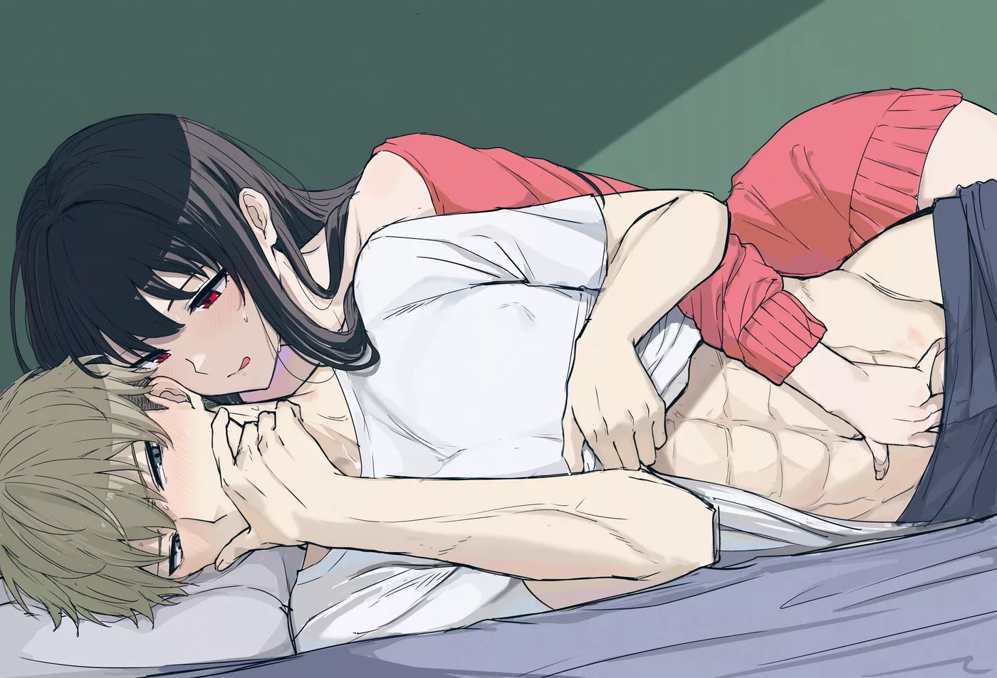 Wake up, she's horny