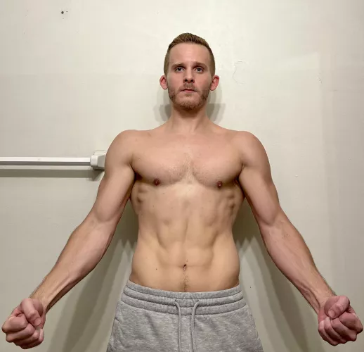 Was too self conscious to leave it up