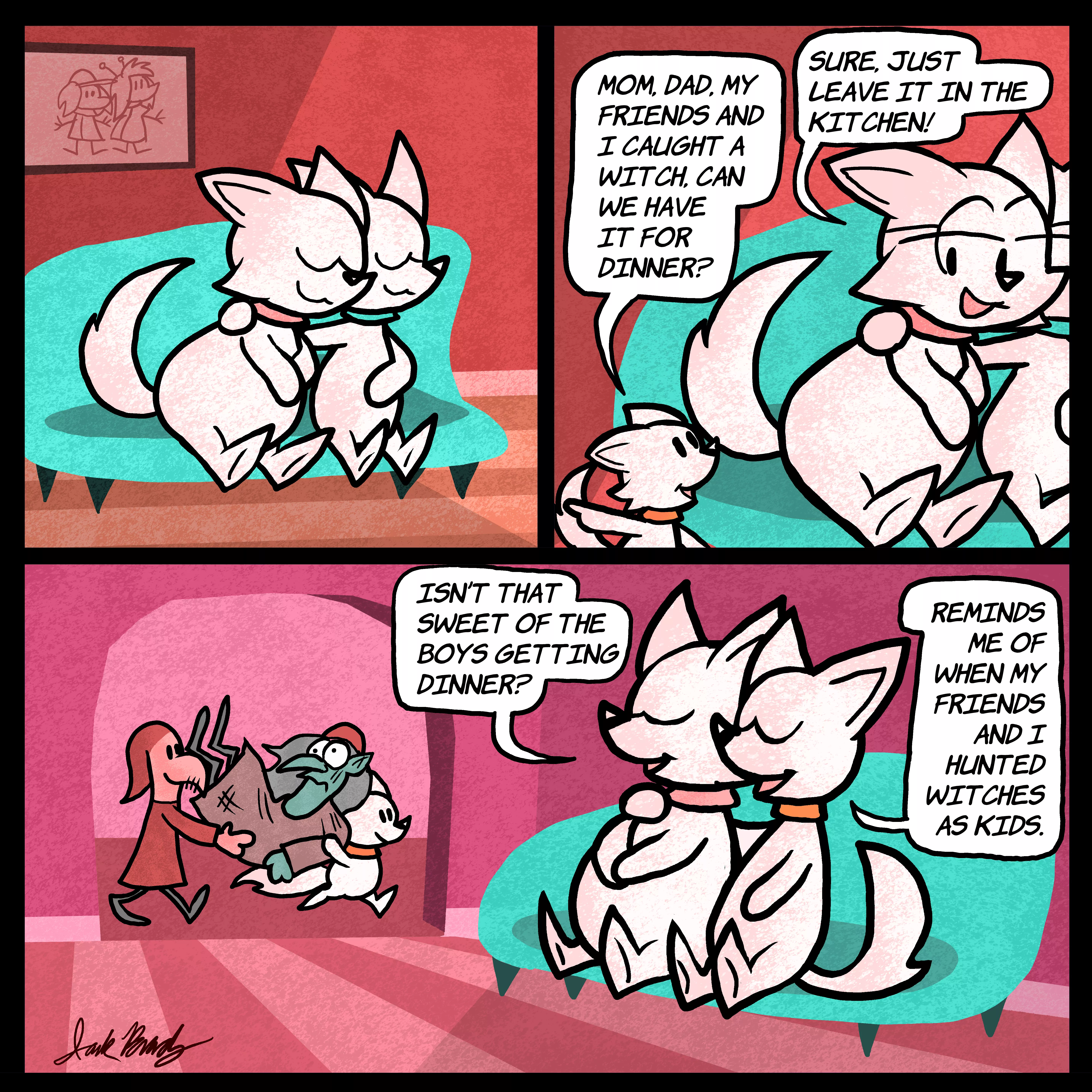 What do you do with witches?