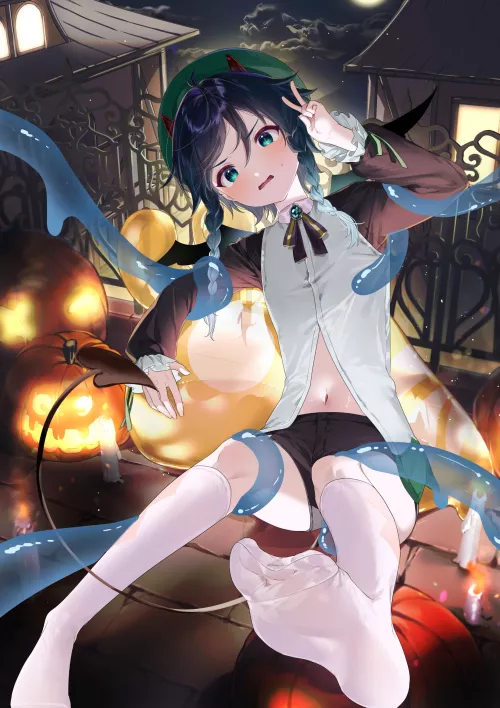 What the tentacles doing? 🎃 [poli]