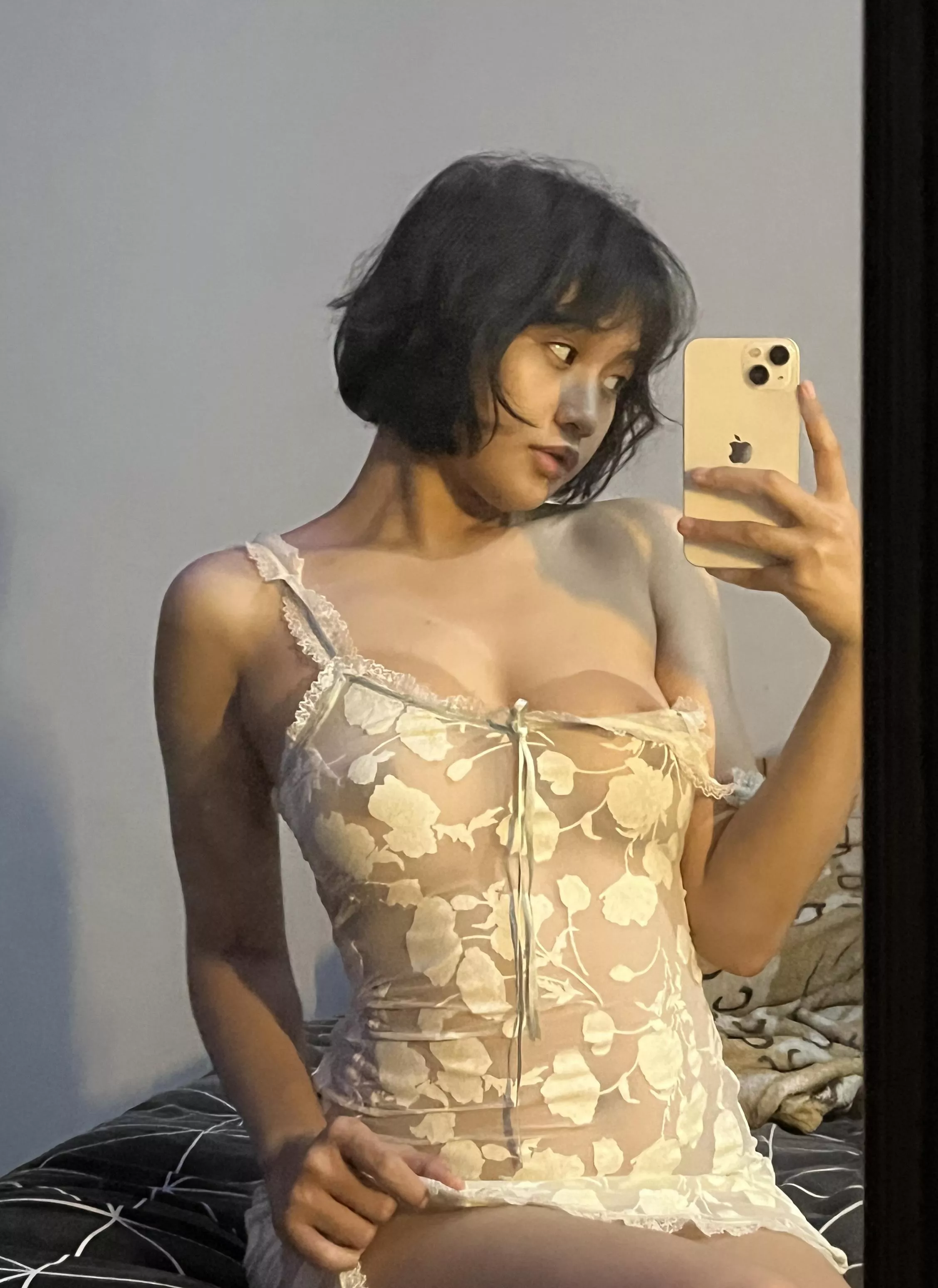 where could I wear this see through dress to :?