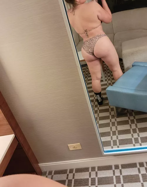 Wife's bathing suit should probably be a little smaller