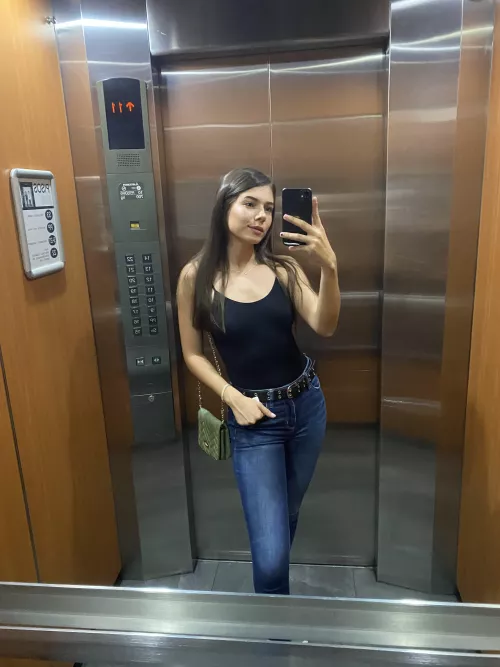 Would you fuck me in the elevator?