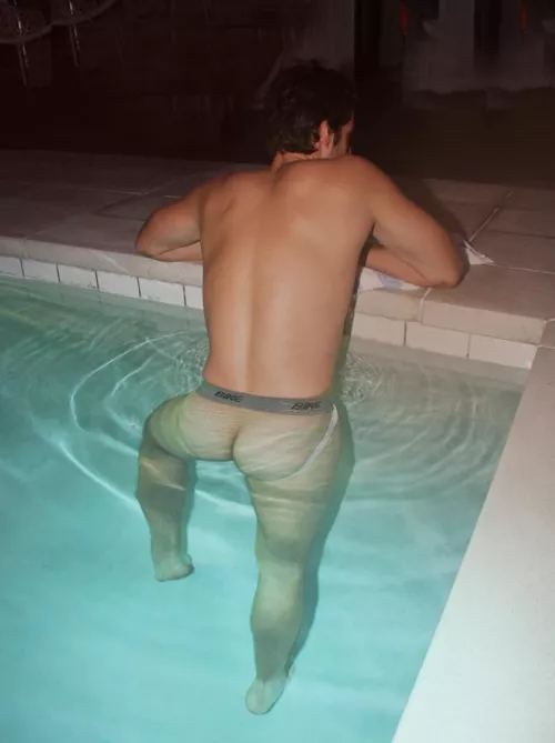 Would You Wear A Jockstrap To The Pool?