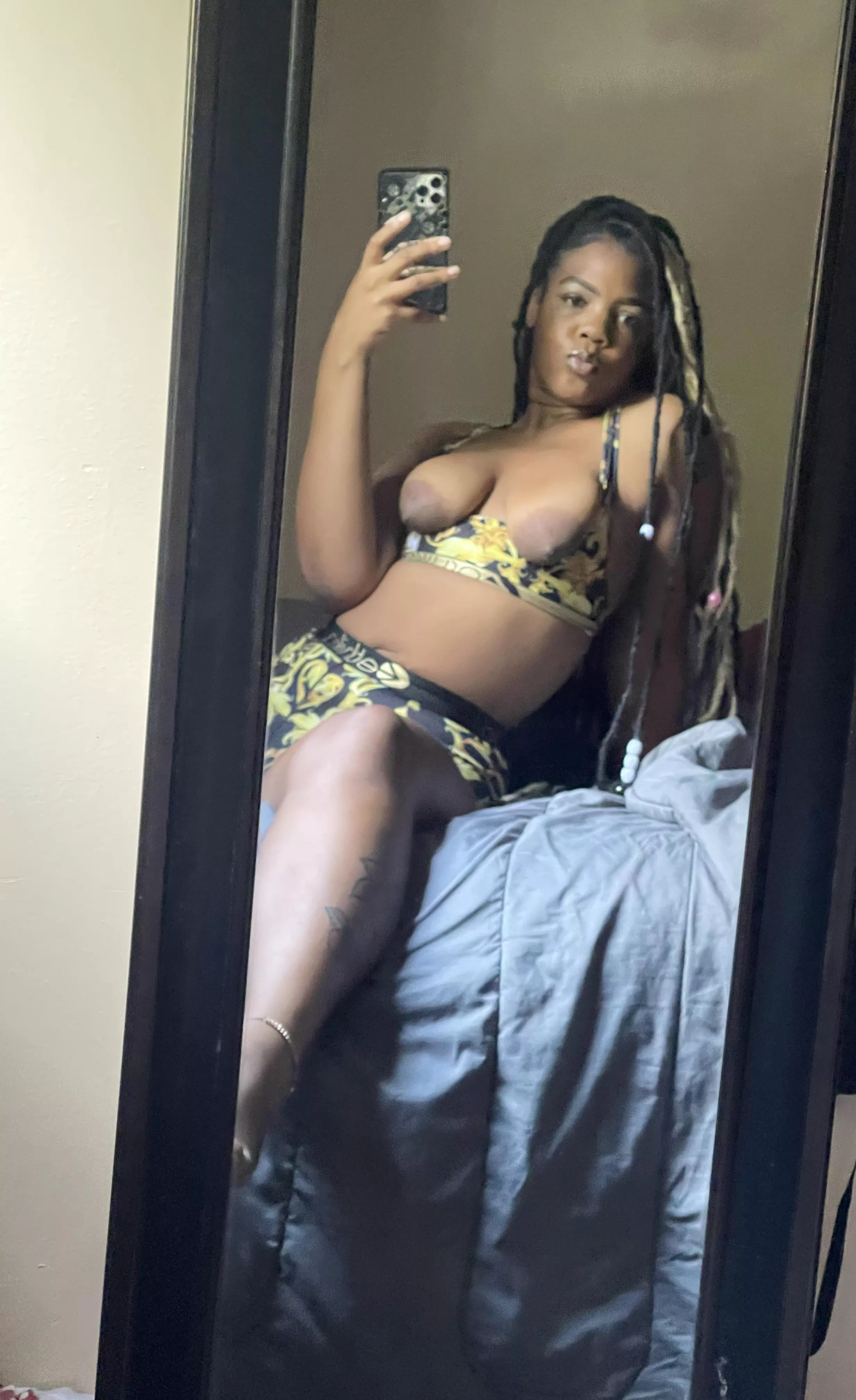 your cum would look good running off my titties