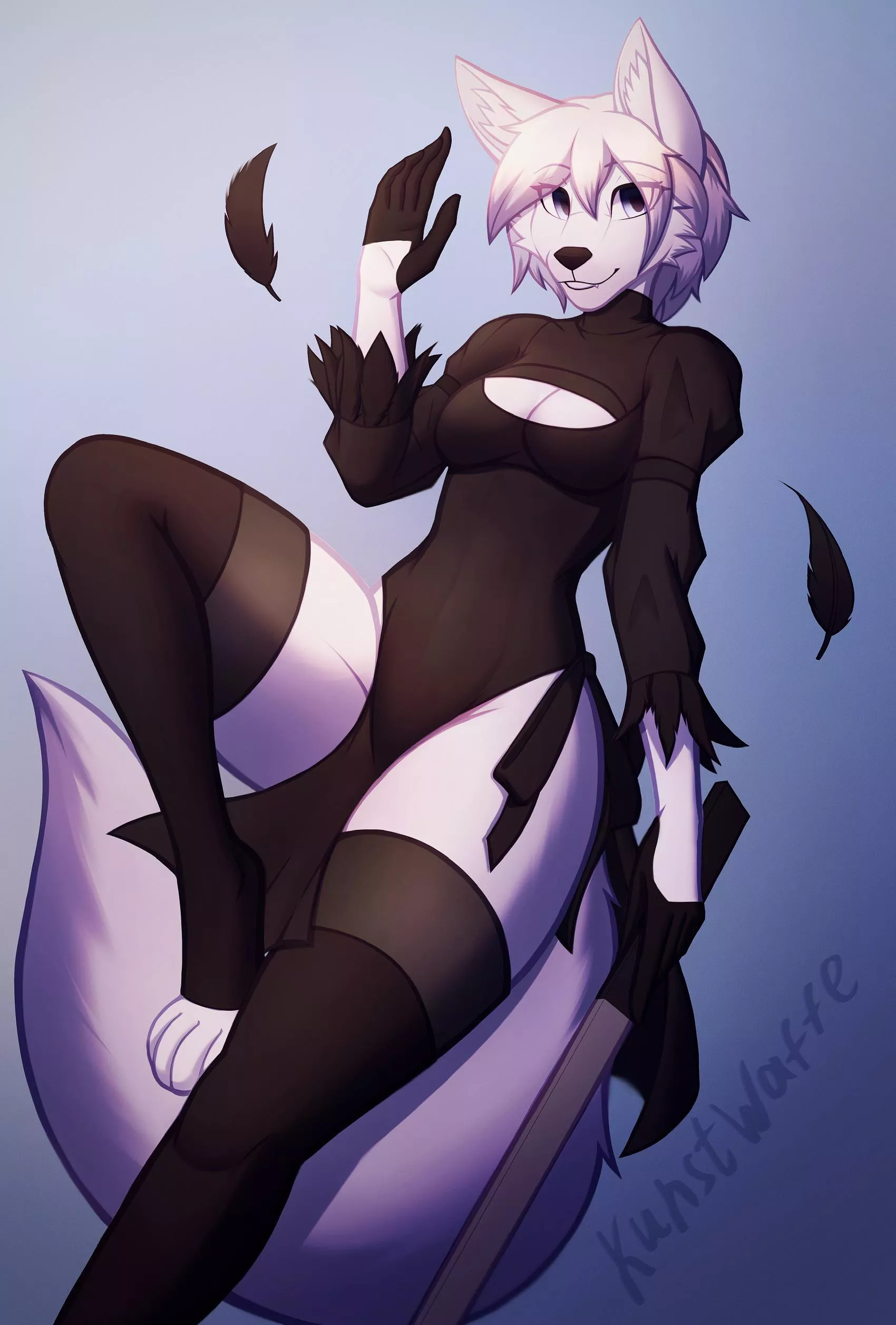 2B but a fox (KunstWaffe)