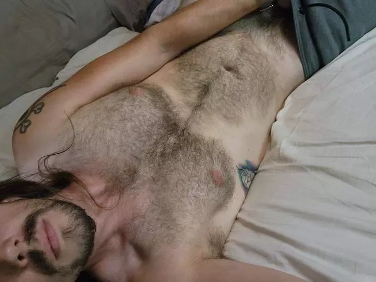 41 sliding out of bed for morning yoga.