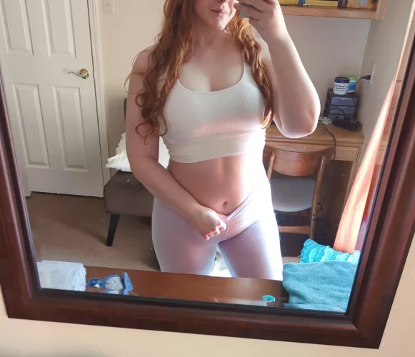 a little post gym look from your resident ginger :) [f]