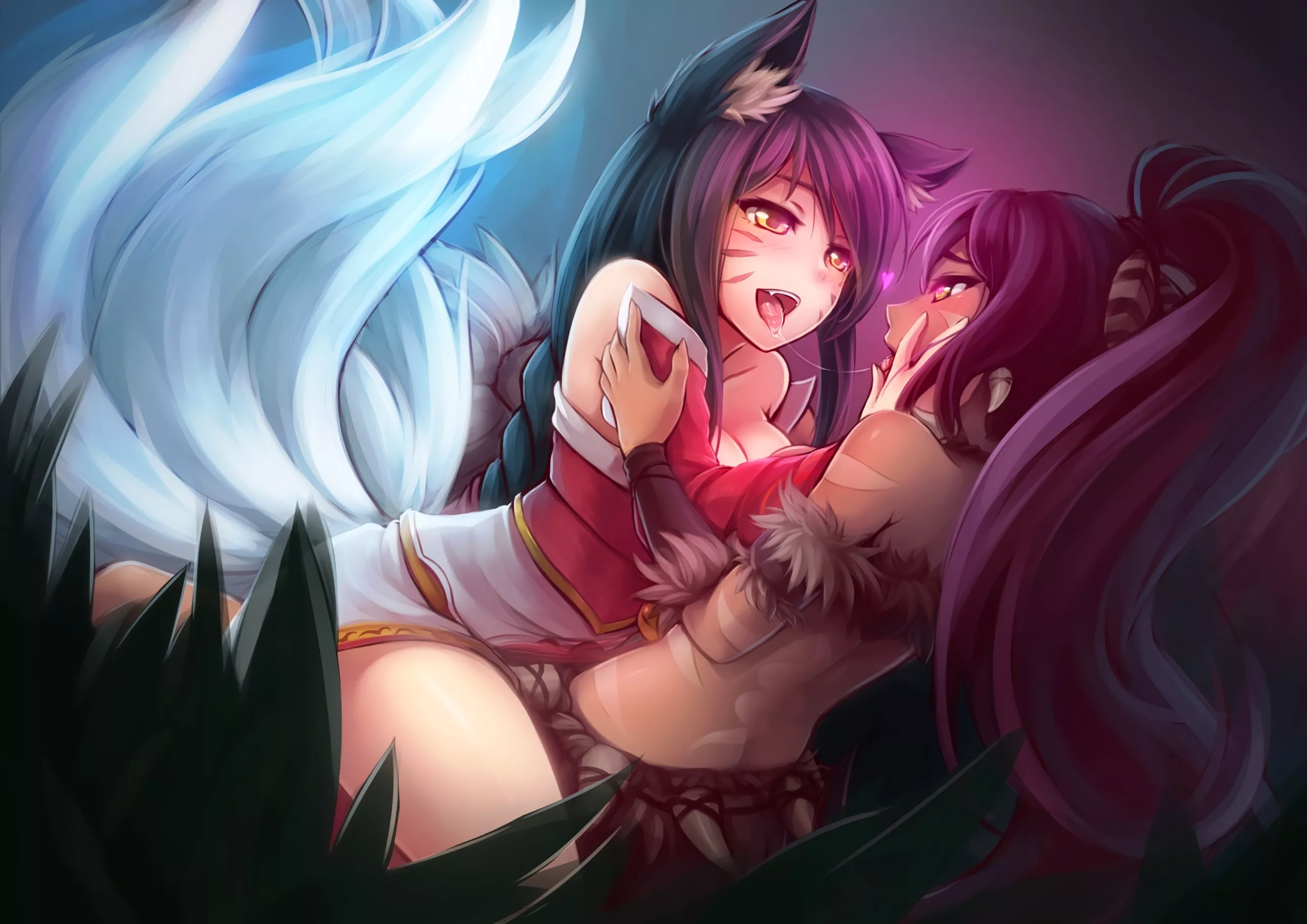 Ahri x Nidalee (RiceGnat) [League of Legends]