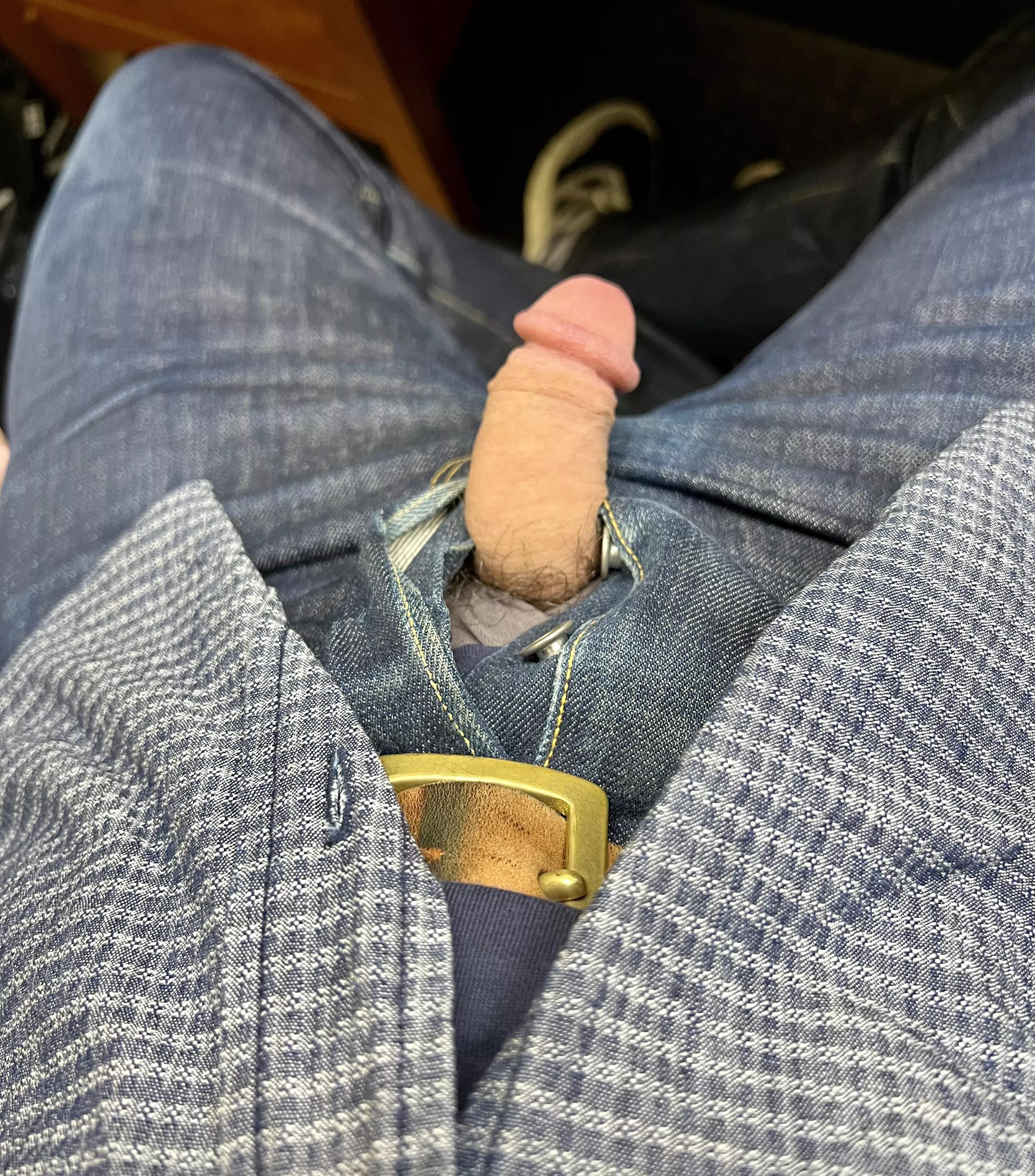 Any interest in joining me under desk?