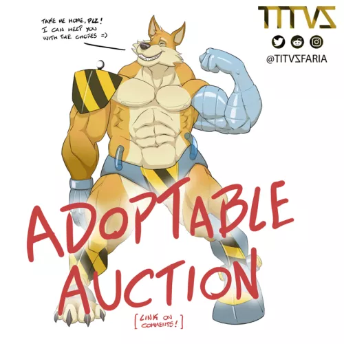 Big puppy auction (OC by Titvs) - link on comments! (=