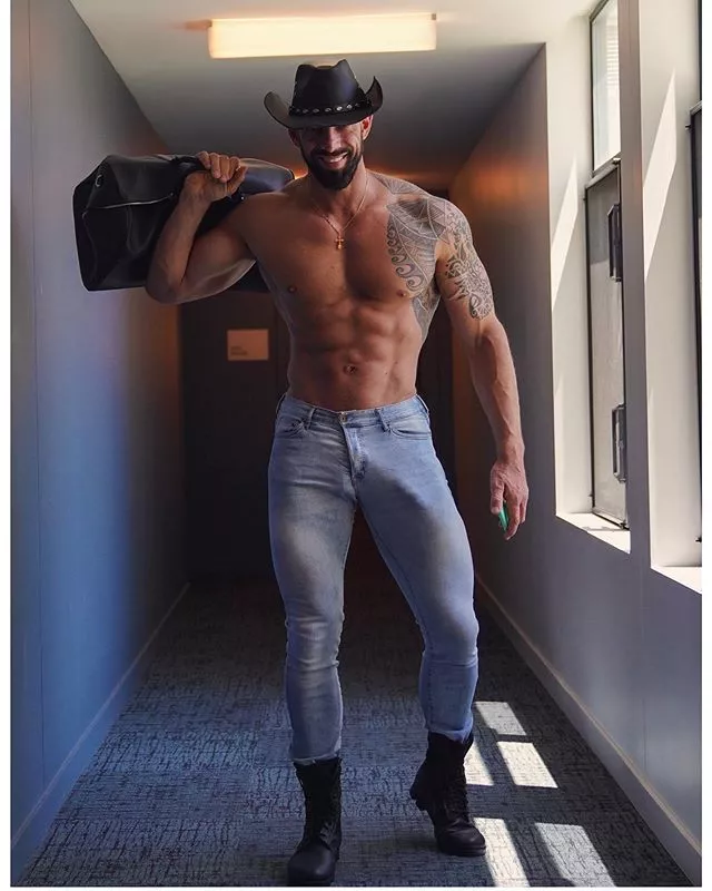 Daddy's home and happy to see you...