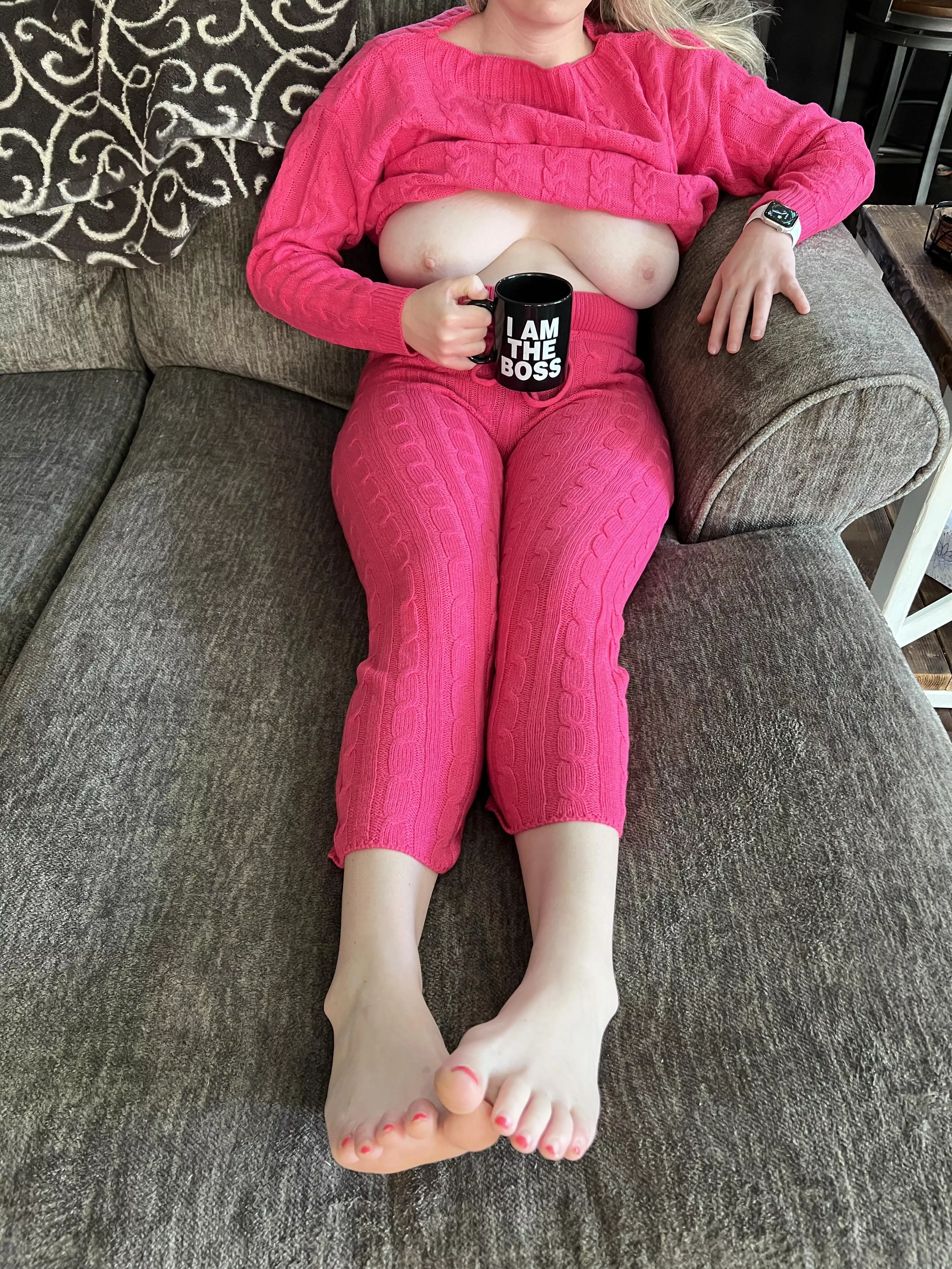 Drink some coffee with me and cuddle