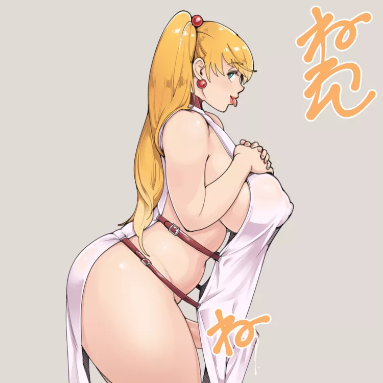 Eva hides a surprise