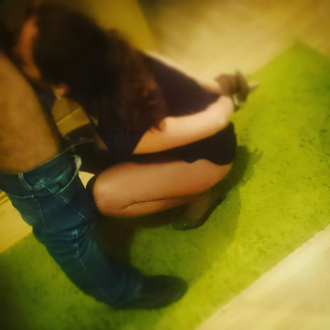 Good girl serves well